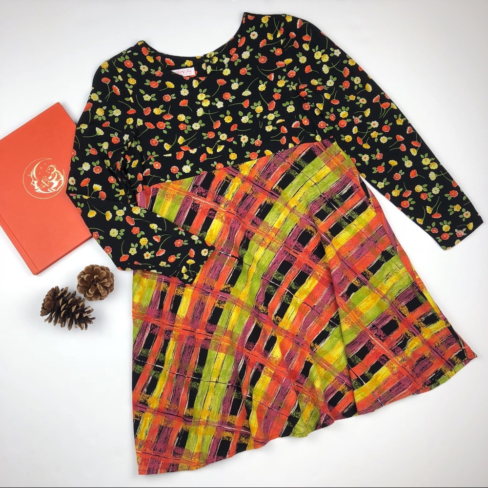 Malley Too Girl’s LongSleeve Autumn Print Dress